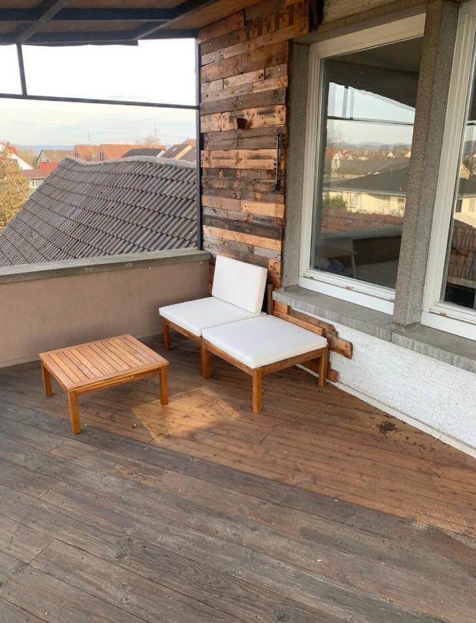 Mainpark Apartment 4 Schlafzimmer Bis Zu 10 Personen Direkt Ueber Aschaffapartment Bei Aschaffenburg Mainaschaff Dış mekan fotoğraf