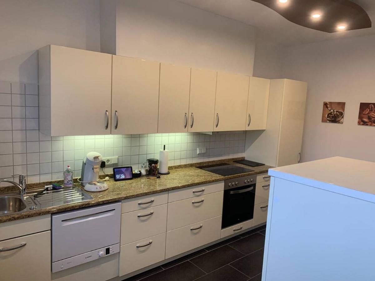 Mainpark Apartment 4 Schlafzimmer Bis Zu 10 Personen Direkt Ueber Aschaffapartment Bei Aschaffenburg Mainaschaff Dış mekan fotoğraf